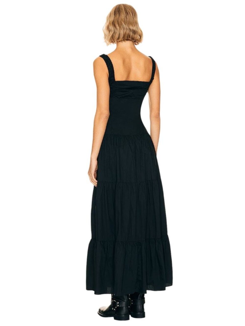 LIONESS Heart Shaped Maxi in Onyx Black New Womens Long Gown Dress - Picture 3 of 15